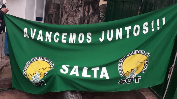 El Gobierno Nacional cortó el pago de los planes intercosecha y los trabajadores del tabaco salieron a las calles