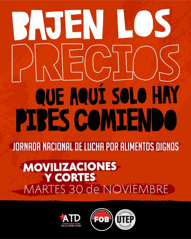 "Bajen los precios, que aquí solo hay pibes comiendo"
