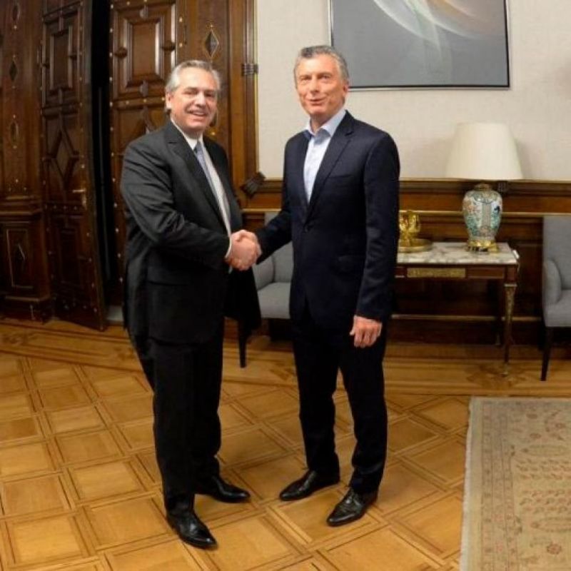"Positivo", así calificó Alberto Fernández al encuentro que mantuvo con Macri