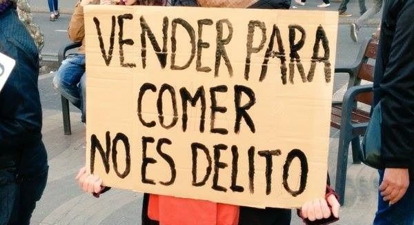 Crónica de una detención anunciada: El trabajo ambulante y la persecución de cada día