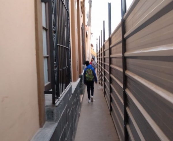 Corredor de la Fe: Denuncian pasillos del terror