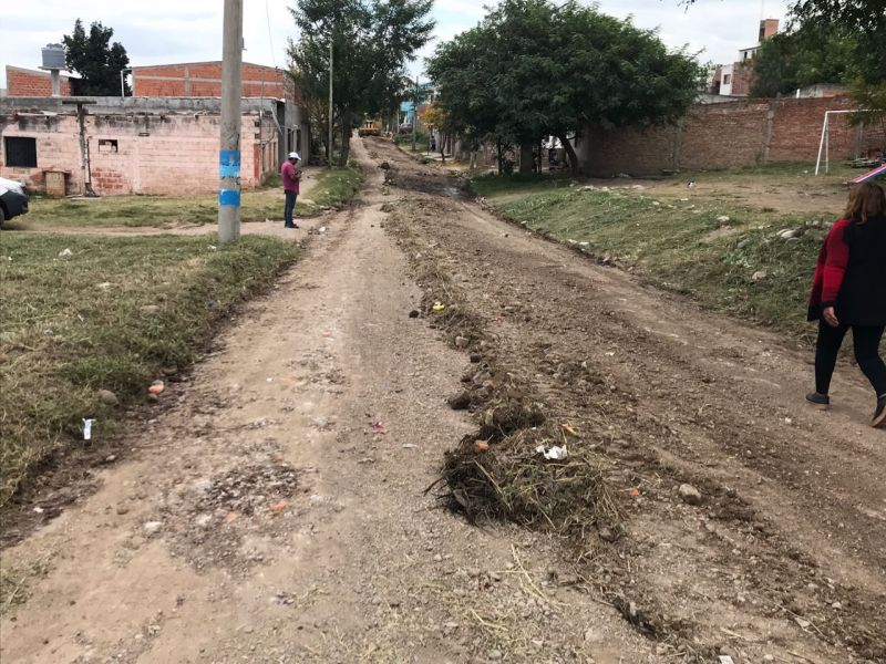 Piden obras urgentes para el barrio Nuestra Señora del Carmen