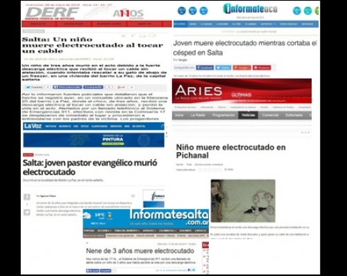 Otra vez un niño muere electrocutado por no tener disyuntor en su vivienda, la negligencia de Edesa y la impericia de los diputados