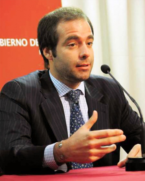 Alejandro Cornejo D’ Andrea, ministro de Seguridad