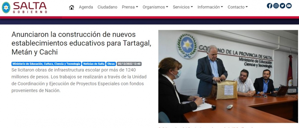 Tartagal espera la escuela técnica y no hay un ladrillo