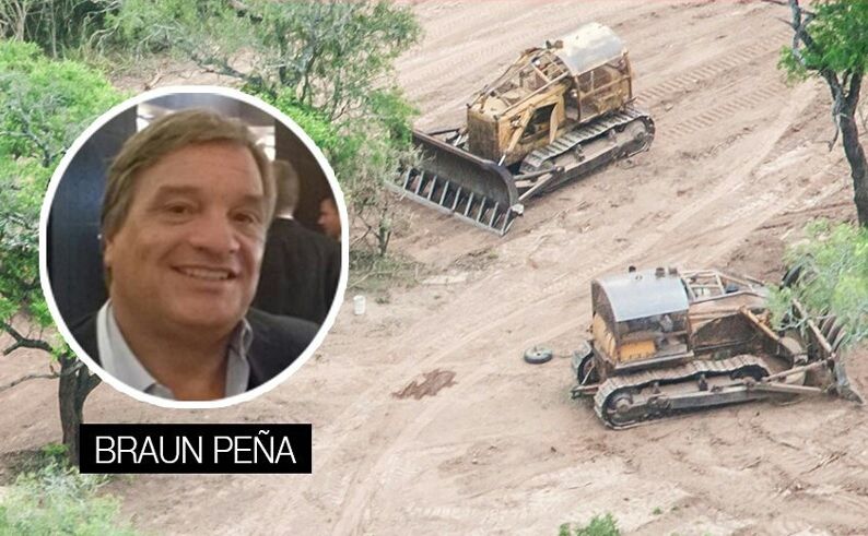 La denuncia de Greenpeace sobre una maniobra de Sáenz avanzar con el desmonte de campos de los Braun Peña y los Patrón Costas llegó a Clarín y LPO