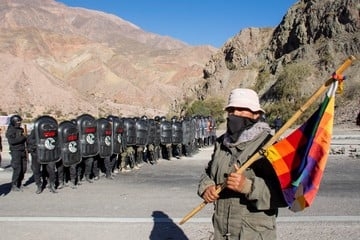Salteños apoyan la protesta en Jujuy