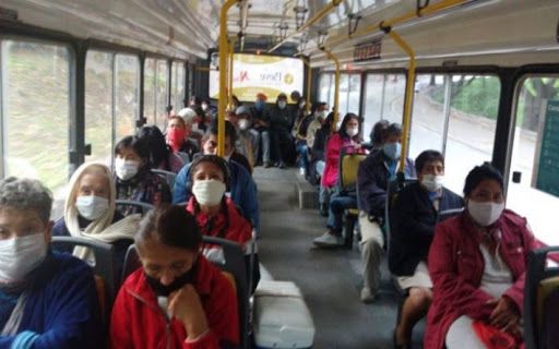 Desde SAETA recuerdan que siguen vigentes las prohibiciones para el uso del transporte público
