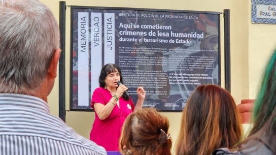 Se señalizó la Jefatura de Policía como parte de las acciones para la construcción de memoria