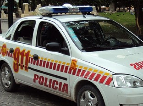 Secuestraron un móvil policial con droga