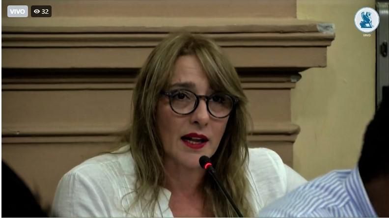 Para la diputada Ceaglio, no habría problema en posponer la sesión, otra vez
