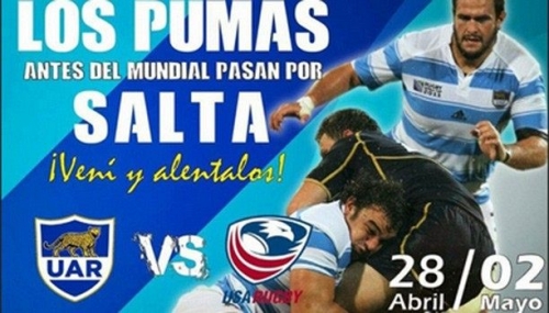 Los Pumas jugarán dos partidos en Salta