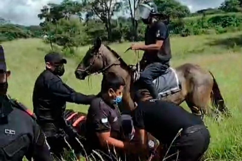 Organizaciones sociales marchan contra la represión y detenciones en Jujuy