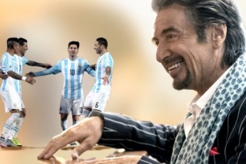 Al Pacino, a la Selección antes de la final: “Los amo como jugadores”