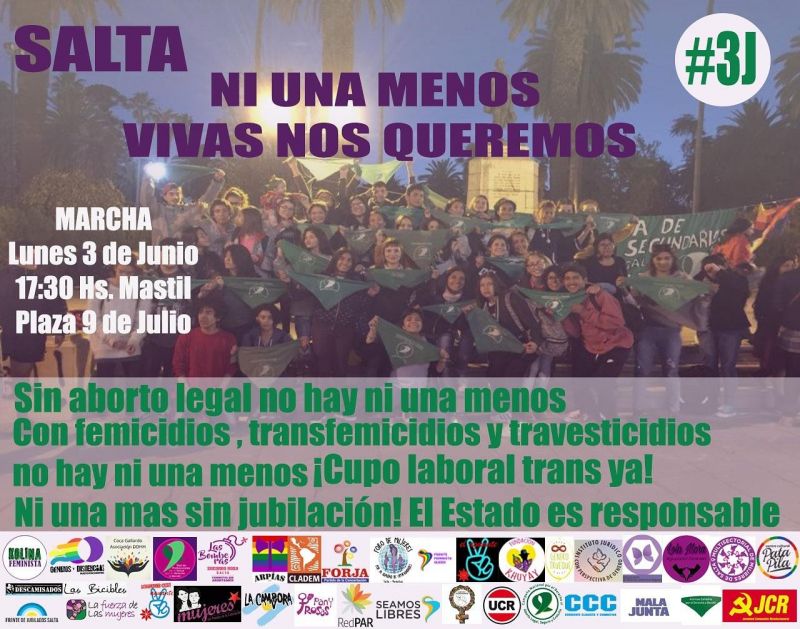 Salta dice ¡Ni Una Menos!