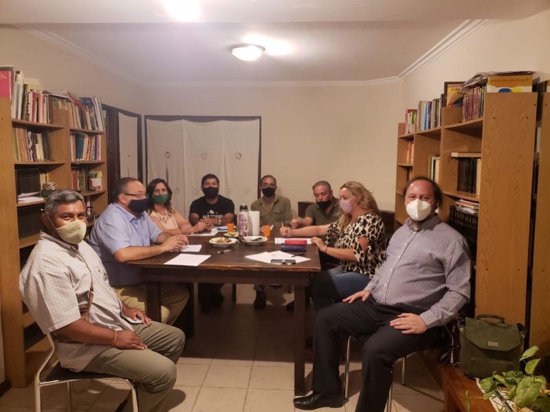 Ayer se reunieron los presidentes de los partidos que integran el Frente de Todos de Salta