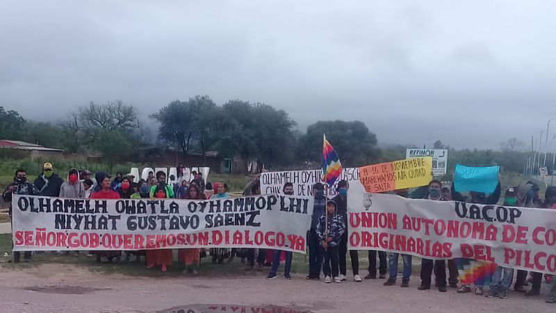 “Los pueblos originarios hoy estamos más vivos que nunca y vamos a resistir, vamos a sostener el territorio”