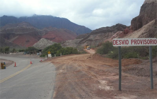 La ruta 68, 40, los caminos a Animanà y a San Carlos están cortados, se recomienda no circular hasta nuevo aviso