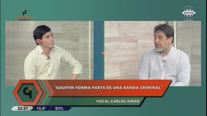 Amad insiste en unificar la causa de las facturas truchas y señala a Gauffin