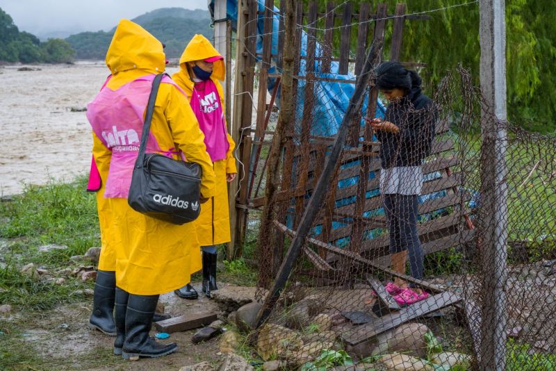 El municipio responde de forma integral para brindar apoyo y contención a los damnificados