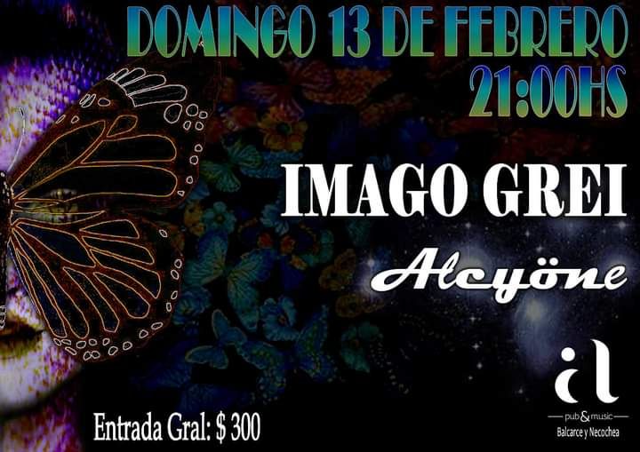 Alcyöne & Imago Grei actuarán este domingo en Amnesia