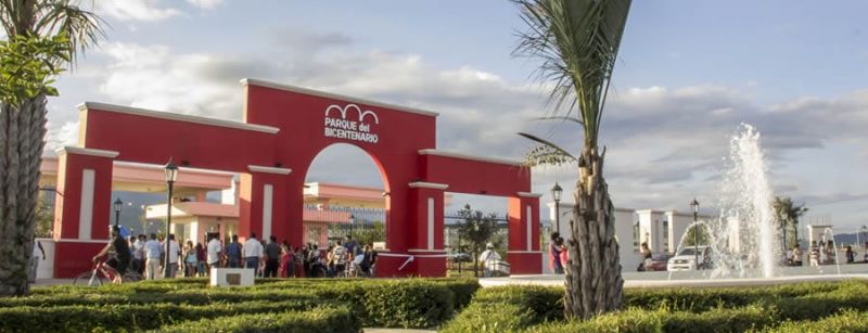 El Parque Bicentenario no tiene agua