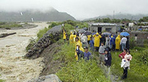 Inundaciones en Rivadavia Banda Norte y Sur