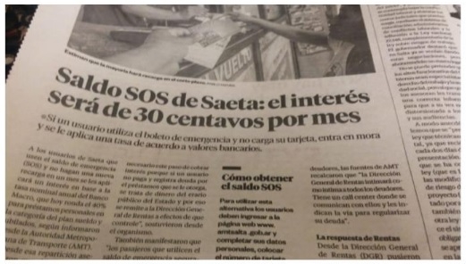 Hanne aclara: SAETA no cobrará intereses, sino una actualización por el saldo negativo