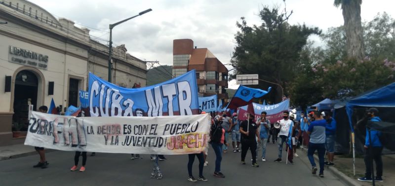 Organizaciones sociales rechazan el acuerdo con el FMI