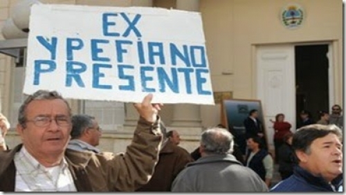 Juan Nieva, extrabajador de YPF