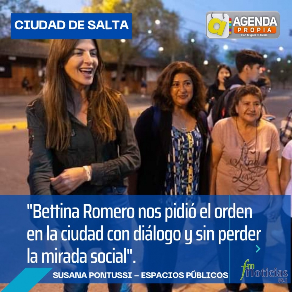 “Recuperamos el orden con diálogo y sin perder la mirada social”
