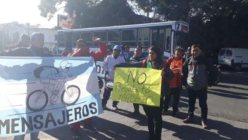 El gremio de los cadetes no quiere a Glovo en Salta