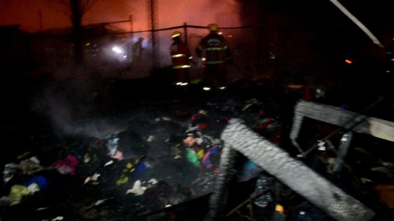 Incendio en "La Bora": "Estamos seguros que fue una bomba molotov"