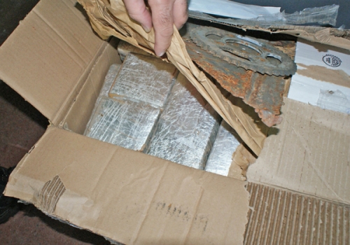 bandas narco envían droga por encomienda