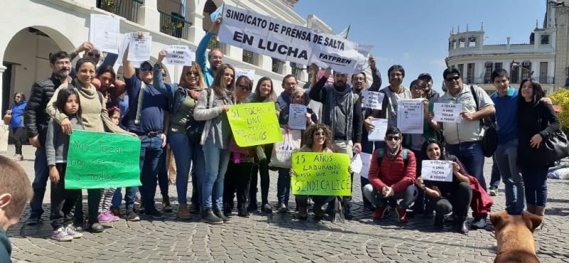 Manifestación en Nuevo Diario: “Lo entendemos como una muestra de disciplinamiento”