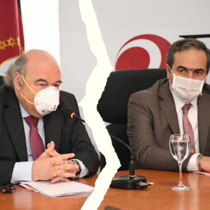 Guerra declarada entre García Castiella y Abel Cornejo