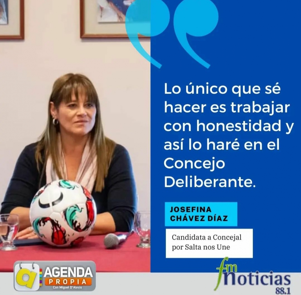 “Lo único que sé hacer es trabajar con honestidad y así lo haré en el Concejo Deliberante”