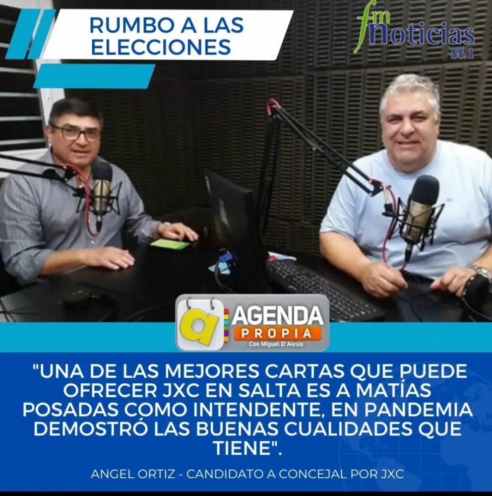 Ortiz dijo que una de las mejores cartas que puede ofrecer JxC es a Posadas como intendente