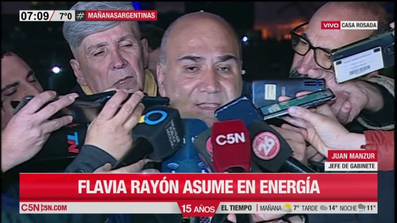 Manzur destacó la enorme expectativa que genera el nombramiento de Royón