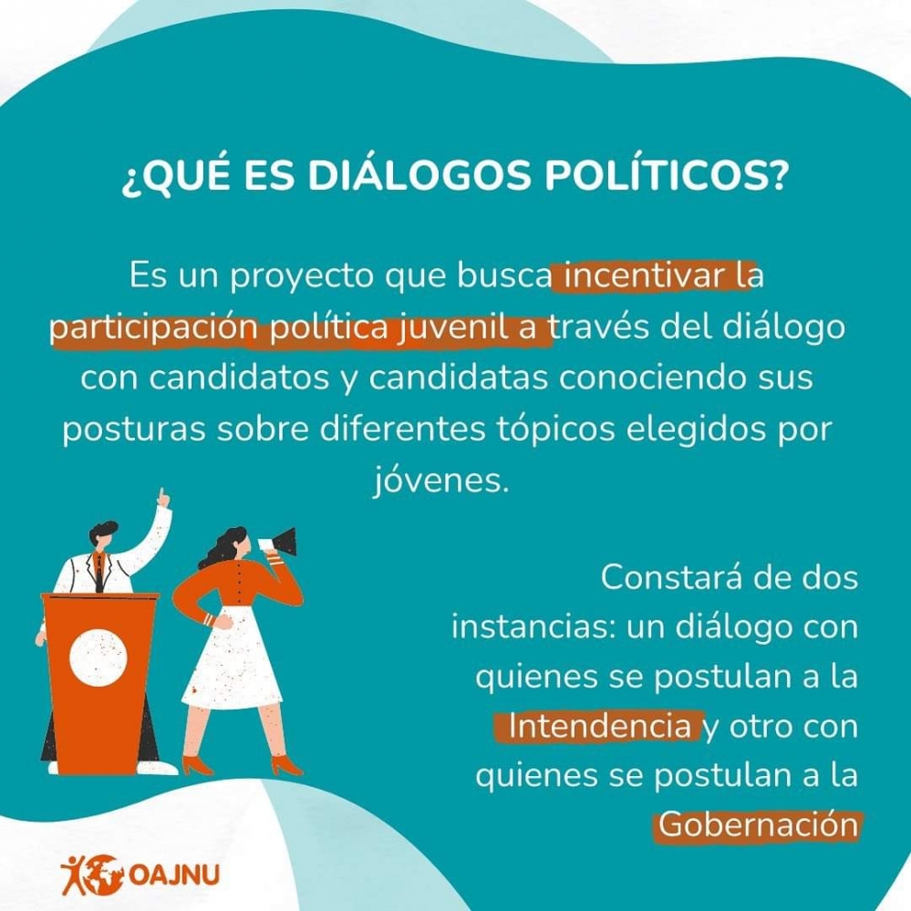 OAJNU organiza diálogos políticos con candidatos a la intendencia y gobernación de Salta