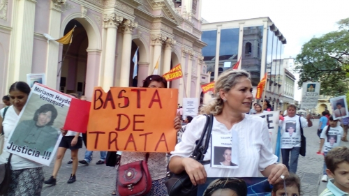 Angélica Peñalva acusó de inopertantes al gobierno y la justicia y aseguró que no bajarán los brazos