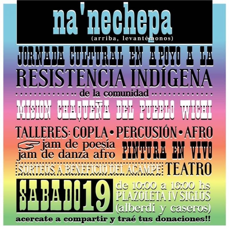 “No venimos a pedir, no venimos a mendigar, venimos a luchar por una ley que nos corresponde, por una ley sobre el futuro de nuestros hijos, una ley de educación indígena"