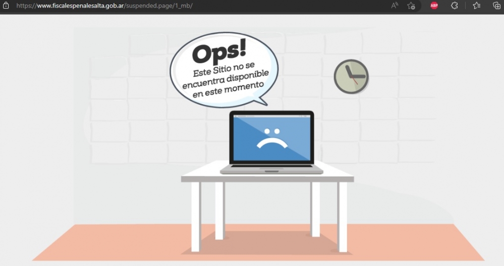La web del Ministerio Público Fiscal fue hackeada