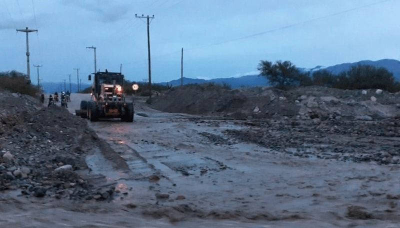 Tras el temporal: Vialidad solicita transitar con precaución en las rutas 40, 33, 34 y 51