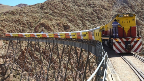 Desde el sábado vuelve a funcionar el Tren a las Nubes