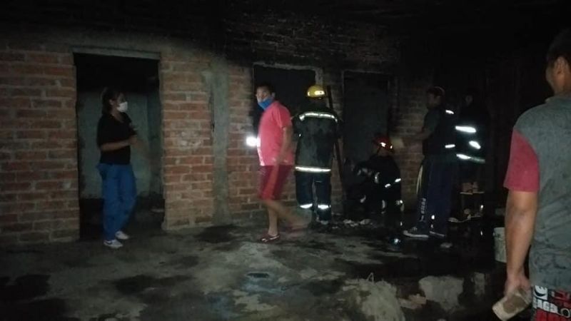 Un niño murió en un incendio