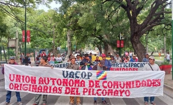 Comunidades originarias exigen la derogación de la Ley antipiquete