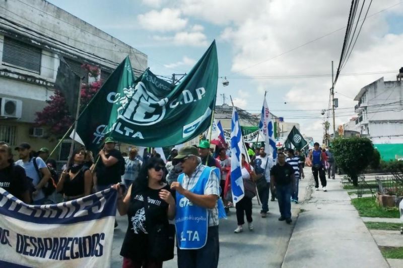Salteños se sumaron a la movilización nacional en contra de los tarifazos