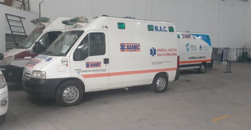 El SAMEC tiene sólo 5 ambulancias operativas para la ciudad de Salta