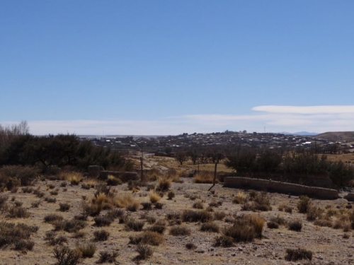 Se inició la construcción del cerco perimetral en la frontera con Bolivia